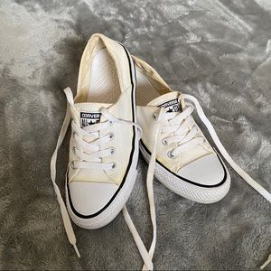 Slip-On White Converse Sneakers